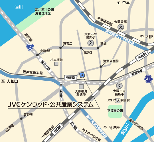 近畿営業所/関西エンジニアリング4グループ地図