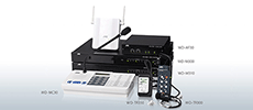 デジタルワイヤレスインターカムシステム WD-3000シリーズ