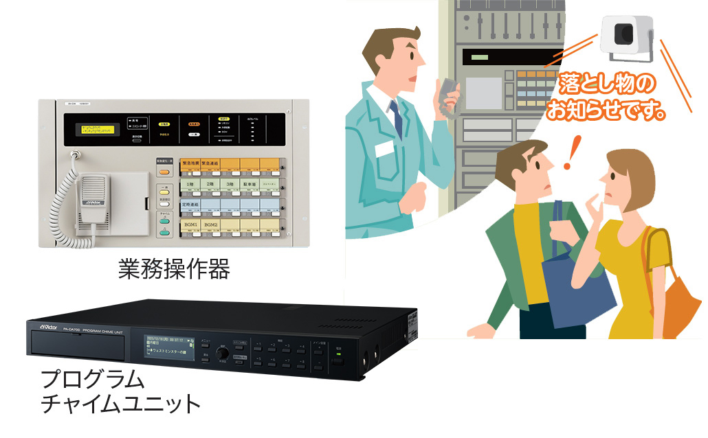 業務放送システム